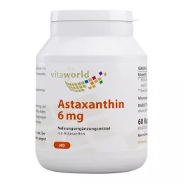 ASTAXANTHIN 6 mg capsules, 60 pcs
