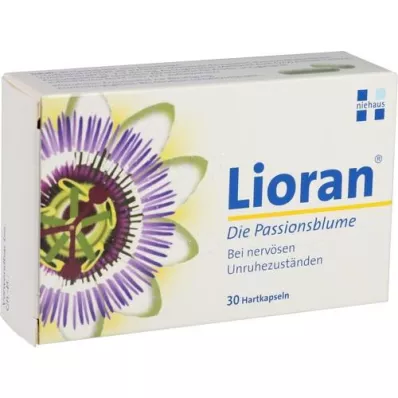 LIORAN Passionflower hard capsules, 30 pcs