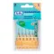 TEPE Interdental brush x-soft 0.45mm ISO 1 orange, 6 pcs