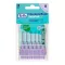 TEPE Interdental brush x-soft 1.1mm ISO 6 purple, 6 pcs