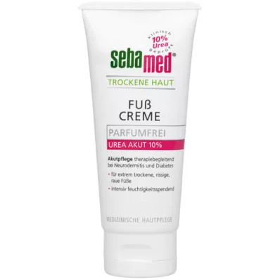 SEBAMED Dry skin perfume-free foot cream Urea 10%, 100 ml
