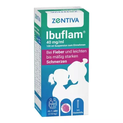 IBUFLAM 40 mg/ml Oral suspension, 100 ml IBUFLAM 40 mg/ml Oral suspension, 100 ml