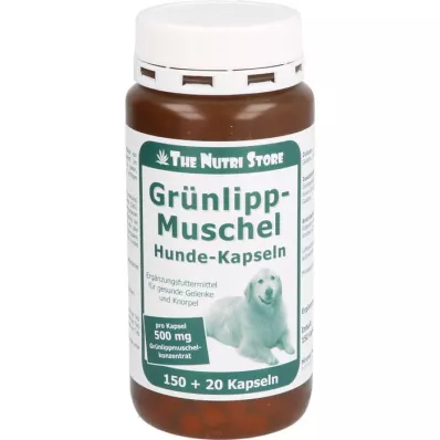 GRÜNLIPPMUSCHEL 500 mg capsules for dogs, 150 pcs