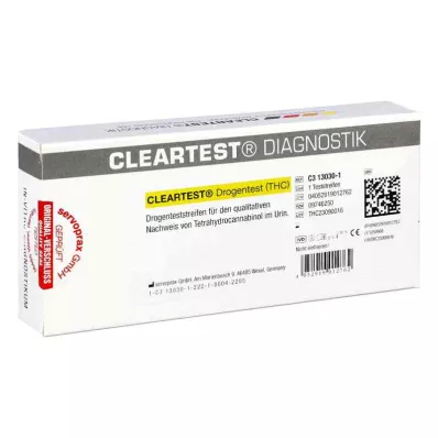 Cleartest drug test THC test strips, 1 pc Cleartest drug test THC test strips, 1 pc