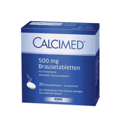 CALCIMED 500 mg Effervescent Tablets, 20 pcs CALCIMED 500 mg Effervescent Tablets, 20 pcs