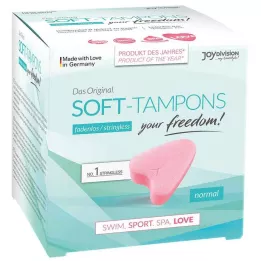 Soft tampons normal, 3 pcs