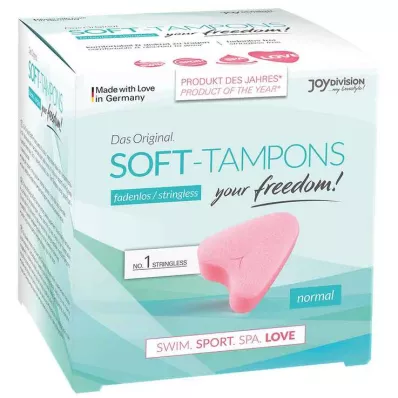 Soft tampons normal, 3 pcs
