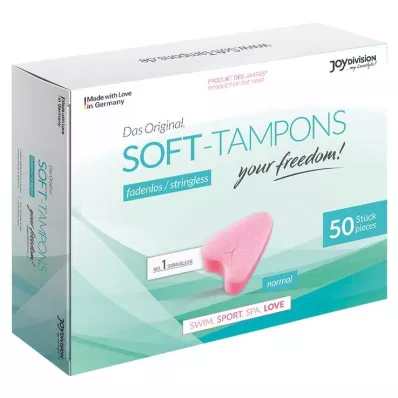SOFT TAMPONS normal, 50 pc