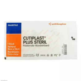 Cutiplast Plus sterile 7.8x15 cm bandage, 1 pc