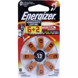 ENERGIZER Hearing aid battery 13, 8 pcs