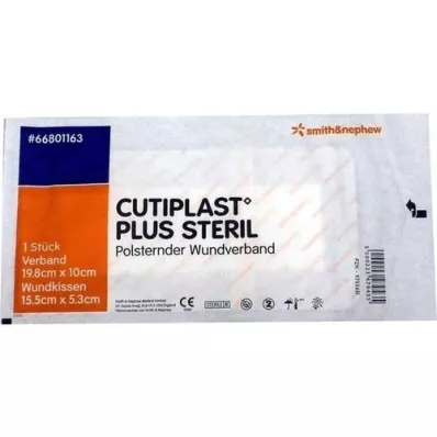 CUTIPLAST Plus sterile 10x19.8 cm dressing, 1 pc