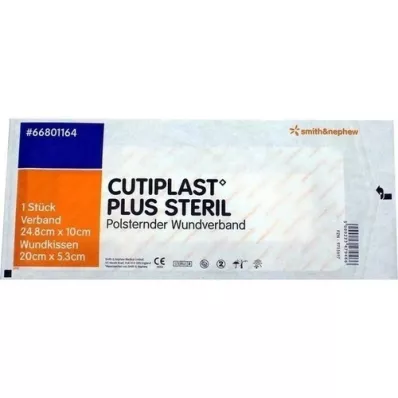 CUTIPLAST Plus sterile 10x24.8 cm dressing, 1 pc