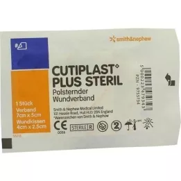 CUTIPLAST Plus sterile 5x7 cm dressing, 1 pc