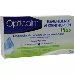 OPTICALM Soothing Eye Drops Plus in Single Dose, 20X0.5 ml