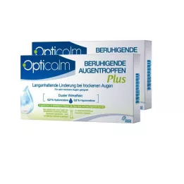 OPTICALM Soothing Eye Drops Plus in Single Dose, 20X0.5 ml