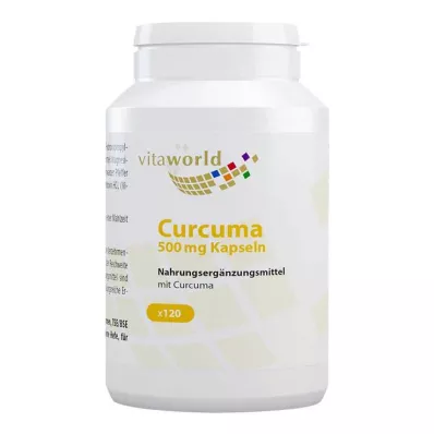CURCUMA 500 mg capsules, 120 pcs