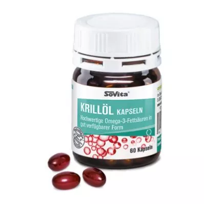 SOVITA Krill Oil Capsules, 60 Capsules
