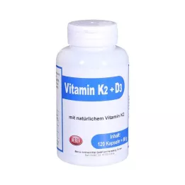 VITAMIN K2+D3 Berco Capsules, 120 Capsules