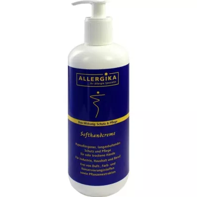 ALLERGIKA Soft hand cream dispenser bottle, 500 ml