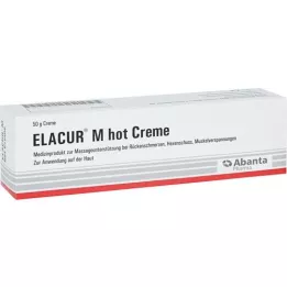 ELACUR M hot cream, 50 g