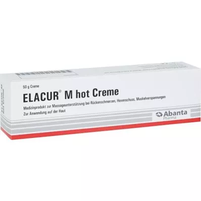 ELACUR M hot cream, 50 g