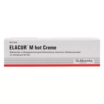 ELACUR M hot cream, 50 g