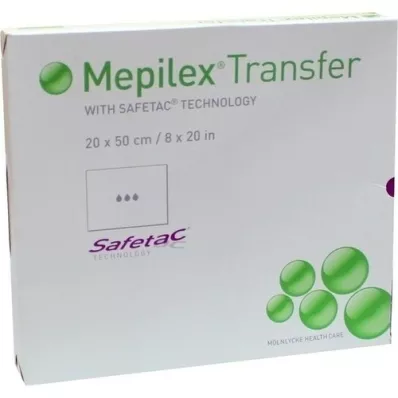 MEPILEX Transfer foam dressing 20x50 cm sterile, 4 pcs