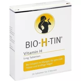 BIO-H-TIN Vitamin H 5 mg for 2 months tablets, 30 pcs