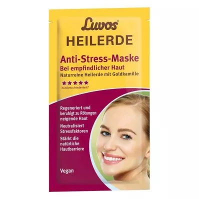 LUVOS Healing Earth Cream Mask with Golden Chamomile, 2X7.5 ml