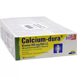 CALCIUM DURA Vit D3 Effervescent 600 mg/400 I.U., 50 pcs