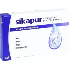 SIKAPUR Silicic acid softgel capsules with biotin, 30 pcs