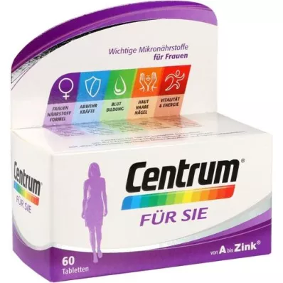 CENTRUM for you Caplets, 60 pcs