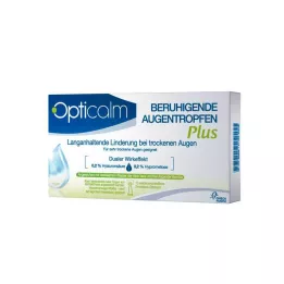 OPTICALM Soothing Eye Drops Plus in Single Dose, 10X0.5 ml