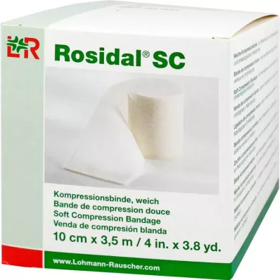 ROSIDAL SC Compression bandage soft 10 cm x 3.5 m, 1 pc ROSIDAL SC Compression bandage soft 10 cm x 3.5 m, 1 pc