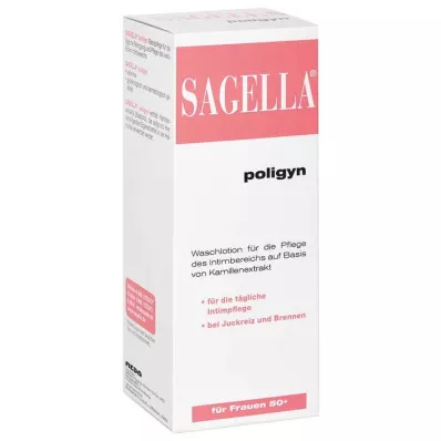 SAGELLA poligyn intimate wash lotion for women 50+, 250 ml SAGELLA poligyn intimate wash lotion for women 50+, 250 ml