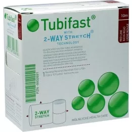 TUBIFAST 2-Way Stretch 3.5 cmx10 m red, 1 pc