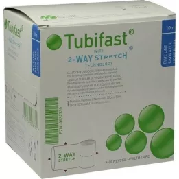 TUBIFAST 2-Way Stretch 7.5 cmx10 m blue, 1 pc