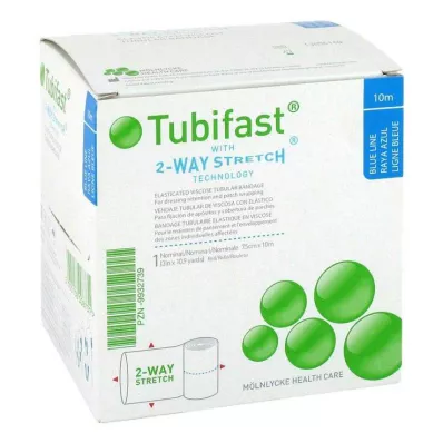 TUBIFAST 2-Way Stretch 7.5 cmx10 m blue, 1 pc