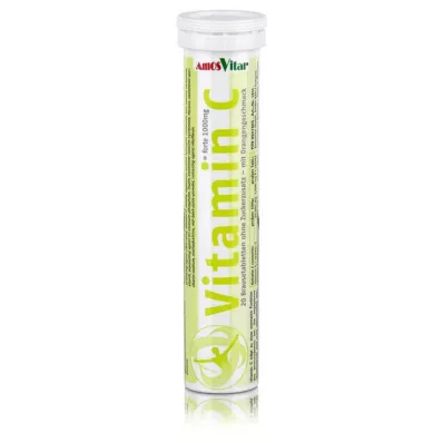 VITAMIN C 1000 mg AmosVital effervescent tablets, 20 pcs VITAMIN C 1000 mg AmosVital effervescent tablets, 20 pcs