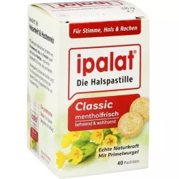 IPALAT Throat pastilles classic, 40 pcs