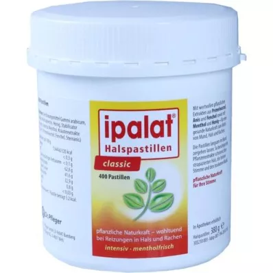 IPALAT Throat lozenges classic, 400 pcs