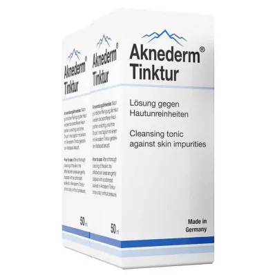 AKNEDERM Tincture, 2X50 ml