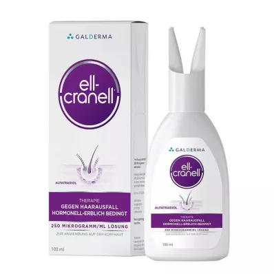 Ell-Cranell for hormonal-hereditary hair loss, 100 ml