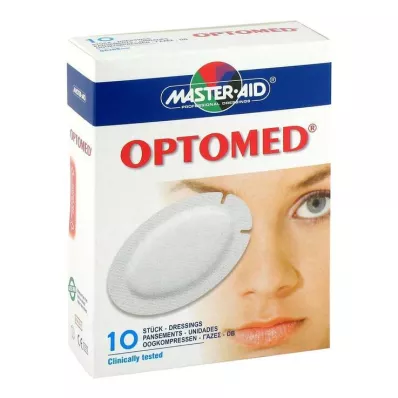 OPTOMED Eye compresses sterile self-adhesive, 10 pcs OPTOMED Eye compresses sterile self-adhesive, 10 pcs