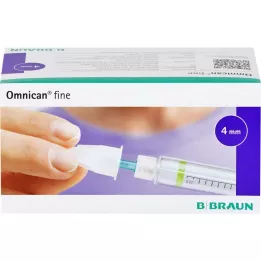 OMNICAN fine Pen Cannula 31 G 0.25x4 mm, 100 pcs