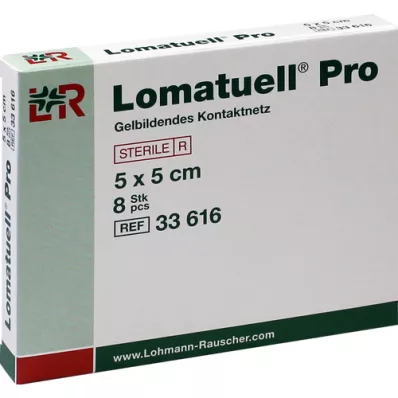 LOMATUELL Per 5x5 cm sterile, 8 pcs