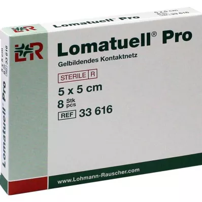 LOMATUELL Per 5x5 cm sterile, 8 pcs LOMATUELL Per 5x5 cm sterile, 8 pcs
