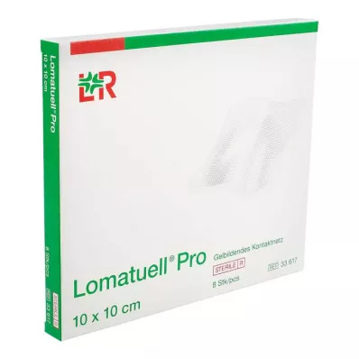 LOMATUELL Pro 10x10 cm sterile, 8 pcs LOMATUELL Pro 10x10 cm sterile, 8 pcs
