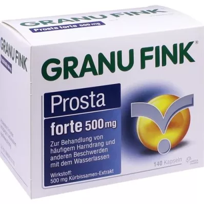 GRANU FINK Prosta forte 500 mg hard capsules, 140 pcs