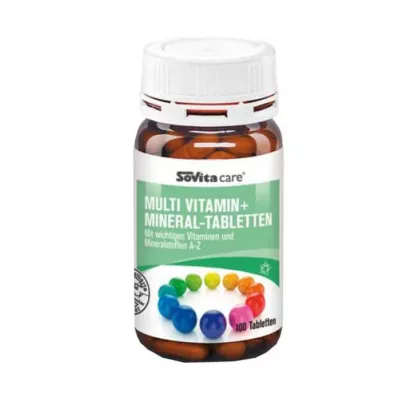 SOVITA CARE Multivitamin+Mineral Tablets, 100 pcs